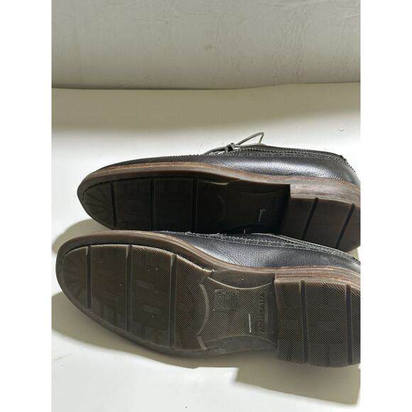 Aquatalia‎ Mens Leather Dress Shoes Black Laced Size 8 Waterproof Made in Italy main image 11